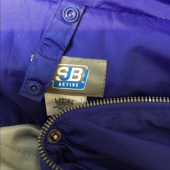 St Johns Bay active winter coat L blue black white - Picture 7 of 16